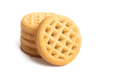 round cookies isolated