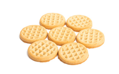 round cookies isolated
