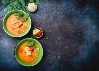 Thai soup tom yum