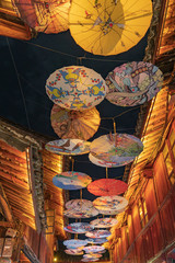 世界遺産麗江の夜景