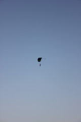 Parachuting at Playa del Ingles