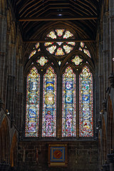 Fototapeta na wymiar Glasgow cathedral interior - Glasgow, Scotland, UK