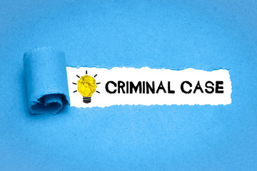 Criminal case