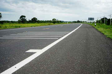 Fototapeta premium Asphalt Road