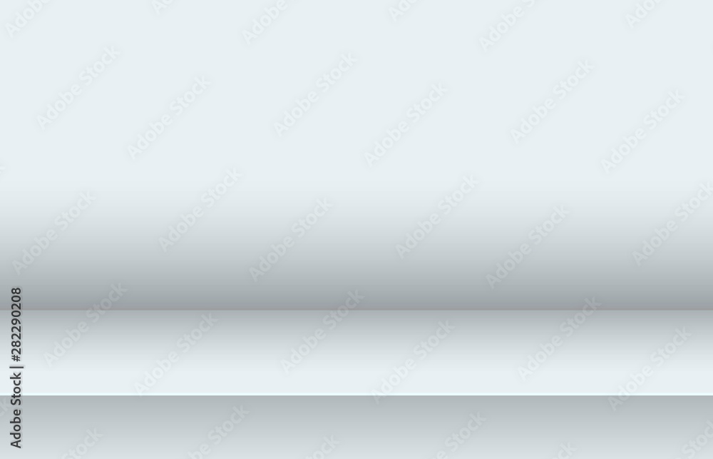 Poster empty studio background for product display. shiny metal steel gradient. empty room with spotlight e