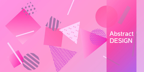 Geometric abstract background.