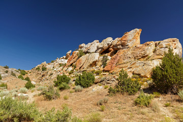Fototapeta premium Landscape in the Dinosaur National Park in Utah