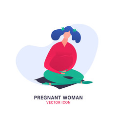 Pregnant woman icon
