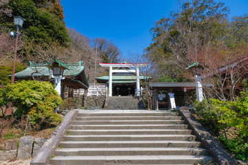 Fototapeta na wymiar 鎌倉宮 拝殿