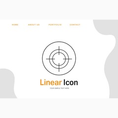 target icon creative design templat