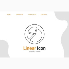graph icon creative design templat