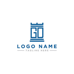 Inspiring company logo designs from the initial letters GD logo icon. -Vectors