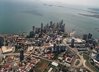 Panama aerea ciudad