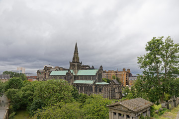 Glasgow cathedral - Glasgow, Scotland, UK