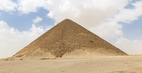 Red Pyramid of Dahshur in Cairo, Egypt