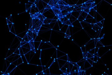 network social online, background 3d illustration rendering, machine deep learning, data cloud storage digital, science neuron, plexus cell brain, futuristic connecting, technology system