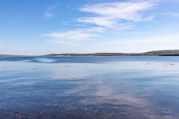 Ocean and cloud reflection in Inishmore