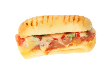 Panini roll isolated