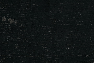 Old bituminous waterproofing black background. Grunge black and white seamless pattern. Monochrome abstract texture.