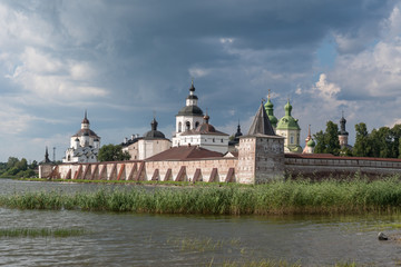 Obraz premium Kirillo-Belozersky monastery. Monastery of the Russian Orthodox Church,.located within the city of Kirillov, Vologda region. Center of the spiritual.life of the Russian North.