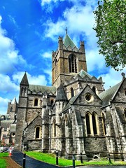Fototapeta na wymiar Church in Dublin 