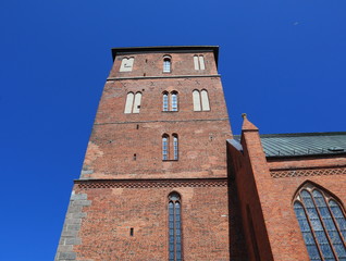Der Turm des Domes in Kołobrzeg