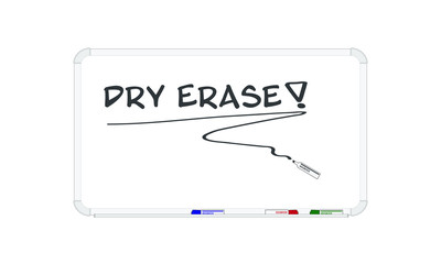 Dry Erase Board and Markers