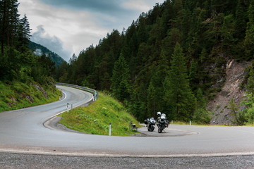 Motorradtour in den Alpen - 282322840
