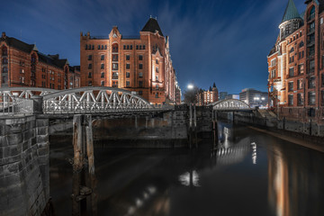 Fototapeta premium Hamburg Speicherstadt