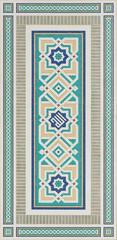 Arabic geometric ornament