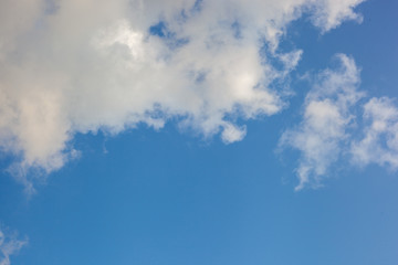 blue sky with clouds