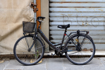 Bikes detail close-up