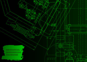 Vector engineering illustration