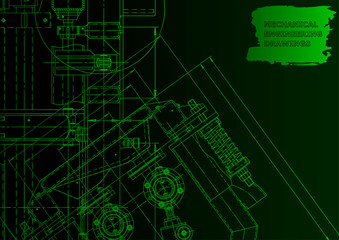 Vector engineering illustration