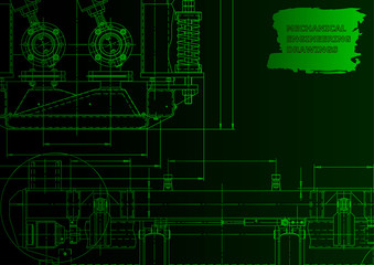 Obraz premium Vector engineering illustration