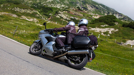 Motorradtour in den Alpen - 282331676