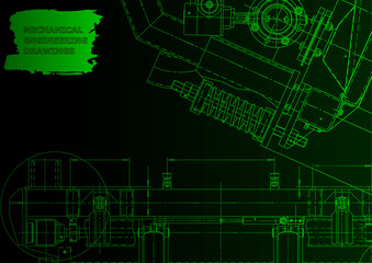 Obraz premium Vector engineering illustration