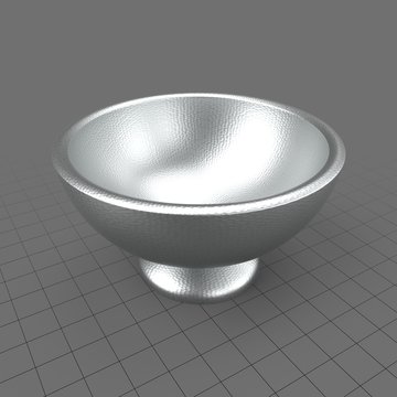Modern punch bowl