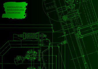Obraz premium Vector engineering illustration