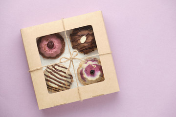 Nature Cookie with Sweet Cream Cheese in Package