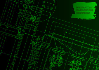 Obraz premium Vector engineering illustration