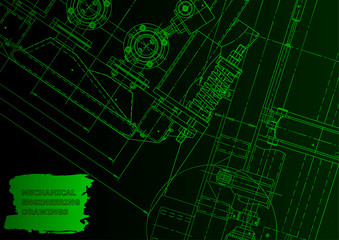 Obraz premium Vector engineering illustration