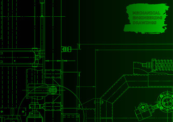 Obraz premium Vector engineering illustration