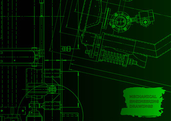 Obraz premium Vector engineering illustration