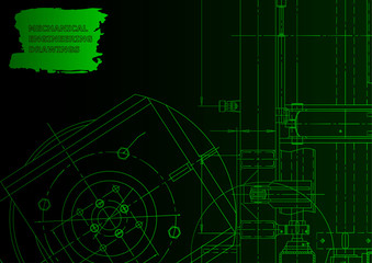 Obraz premium Vector engineering illustration