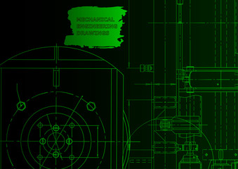 Obraz premium Vector engineering illustration