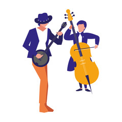 people musicians concert event design