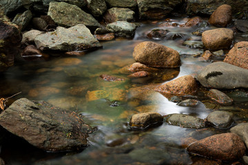 Fototapeta na wymiar Soft Waters of Acadia National Park