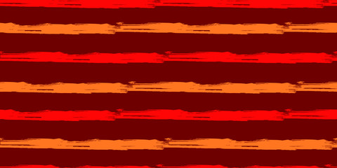 Seamless original pattern. Vector abstract hand drawing of acrylic paints and brushes. Geometric texture