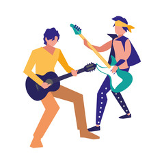 people musicians concert event design